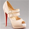 supplying Christian Louboutin Platform Pump Sude leather women shoe