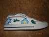 girl's canvas shoes, available in colors and sizes