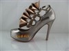 BLUEDG supply Christian & Louboutin Fashion High heels 023 Silver
