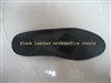 black leather orthopedics insole