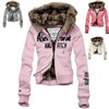 paypal accepted, supply abercrombie winter fur jacket