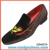 handmade men velvet loafers wholesale from China